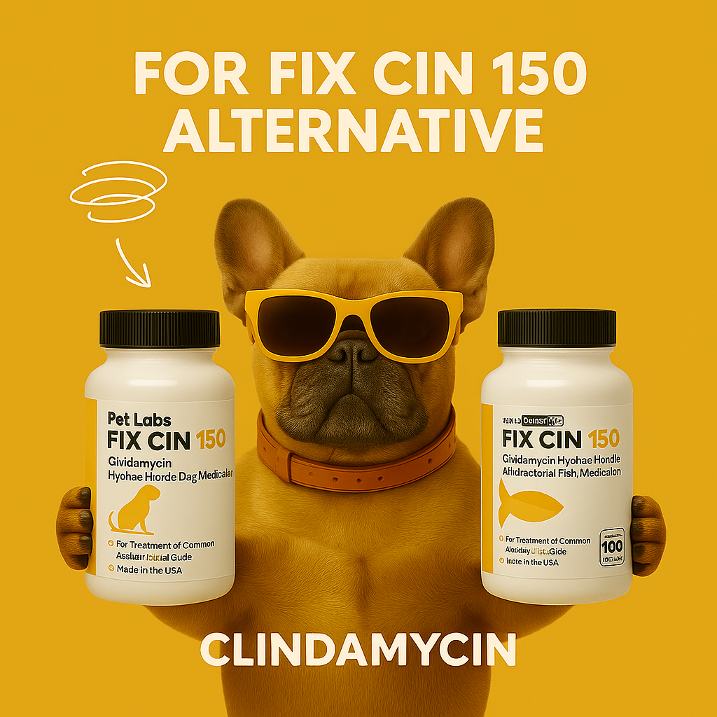 Dog Clindamycin 150mg – 100 Capsules
