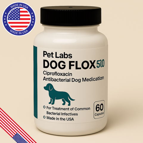Dog Ciprofloxacin 500mg 60 Capsules