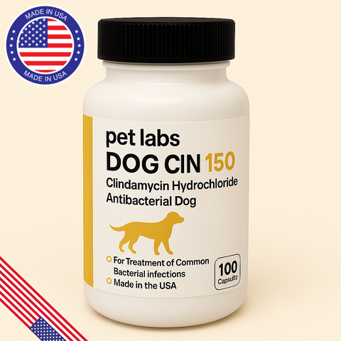 Dog Clindamycin 150mg 100 Capsules