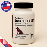 Dog Sulfamethoxazole/Trimethoprim 960mg 60 Tablets