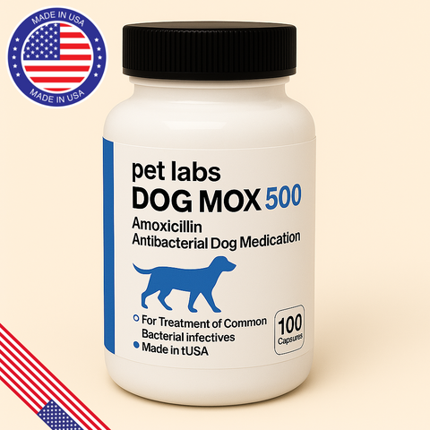 Dog Amoxicillin 500mg 100 Capsules