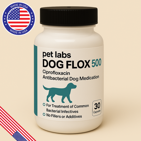 Dog Ciprofloxacin 500mg 30 Capsules