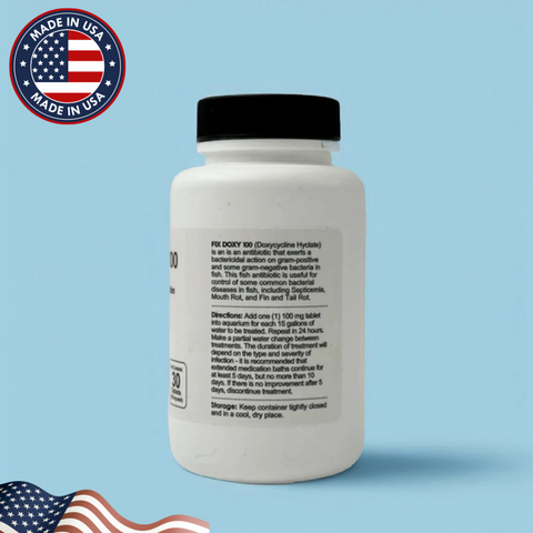 Fish Doxy 100mg – Doxycycline Capsules for Aquarium Fish